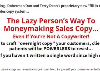 60 Minute Copy Cure By Doberman Dan and Terry Dean