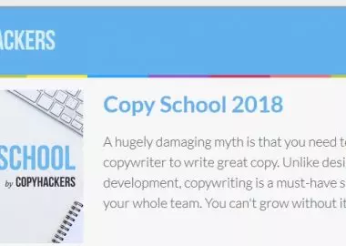Copy School 2018 by CopyHackers