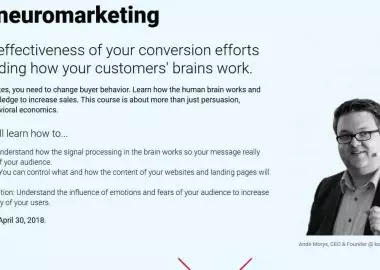 Conversionxl Applied neuromarketing by Andé Morys