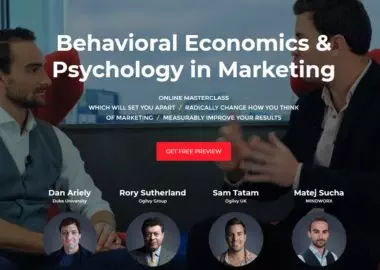 Behavioral Economics & Psychology in Marketing Complete course